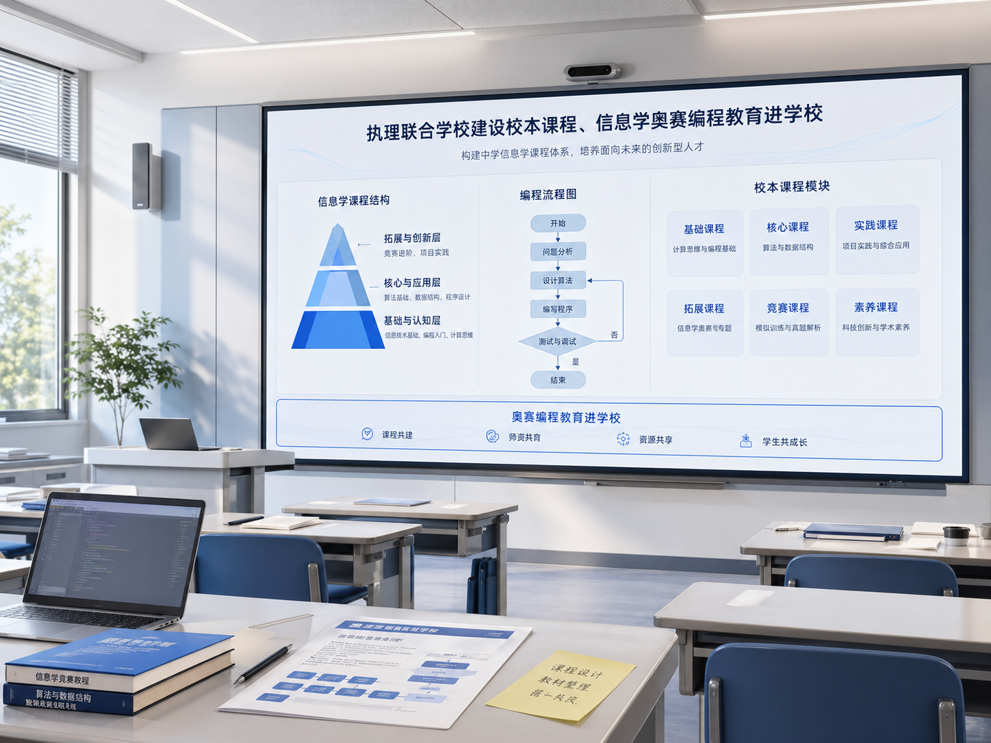 区本课程研发建设案例配图